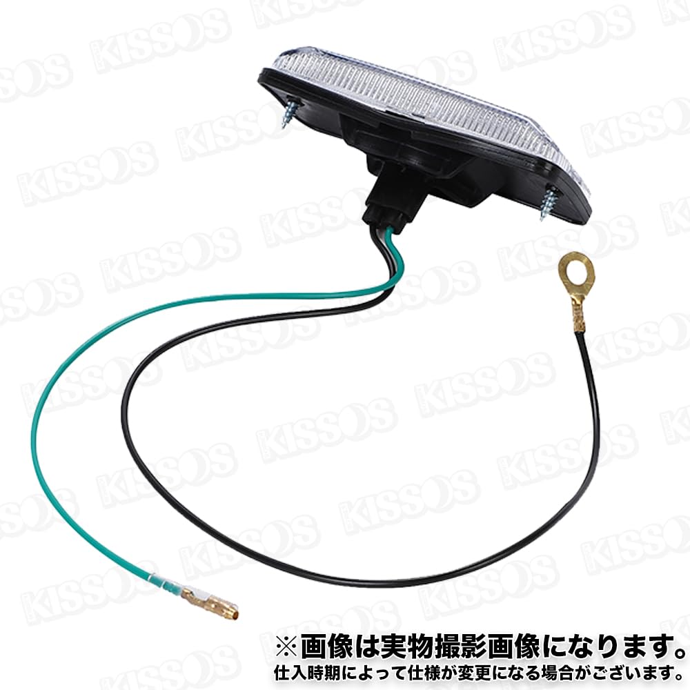 Clear side markers for Suzuki Jimny JA11 and amber turn signal lamp lenses and right (12, 22, 71) (left set)
