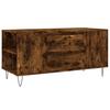  Coffee Table, Smoked Oak, 102x44.5x50 Cm