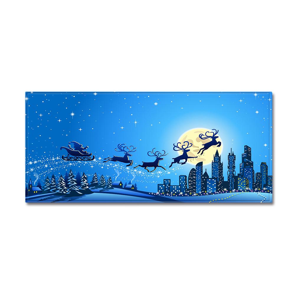 

Рождественский кухонный песочный ковер придверный коврик длинный напольный коврик 40*60cm