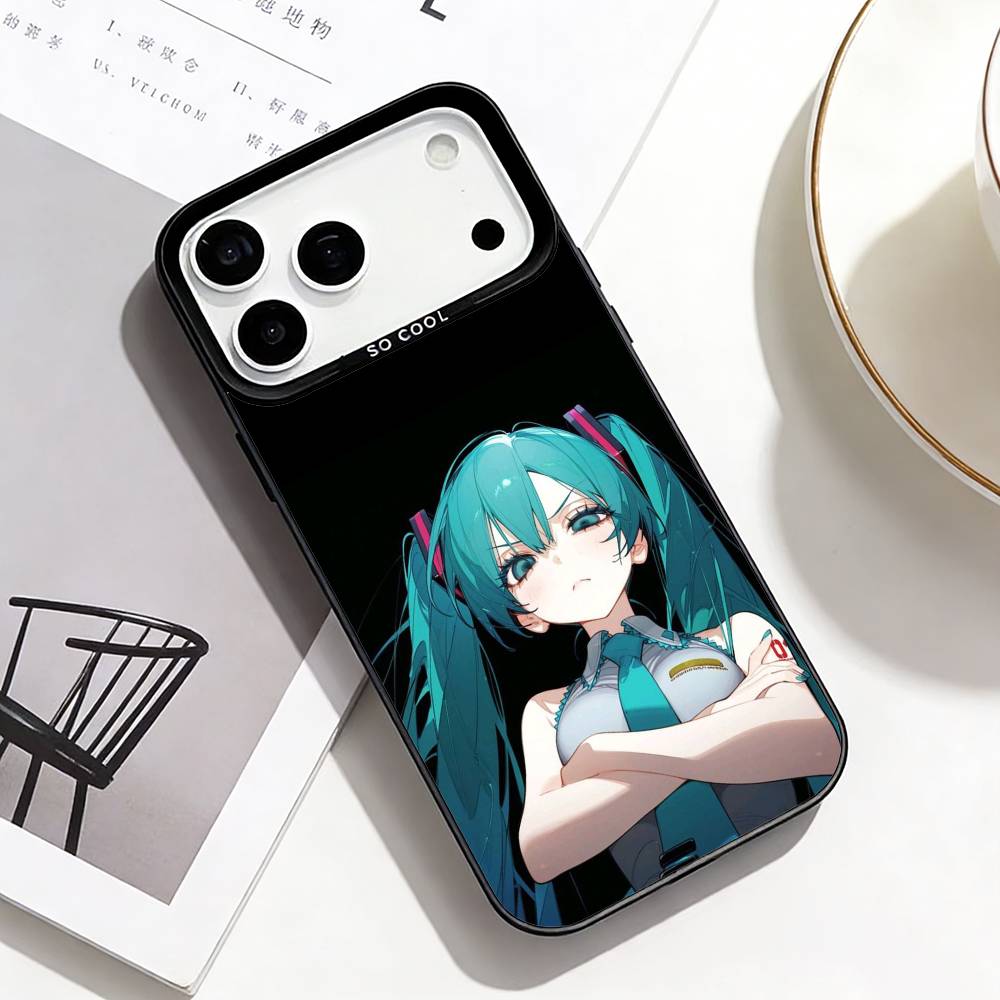C-Cyber Note Virtu Phone Case For iPhone17,16,15,14,13,12,11 Plus,Pro Max Black Border Silver  Plated Cover