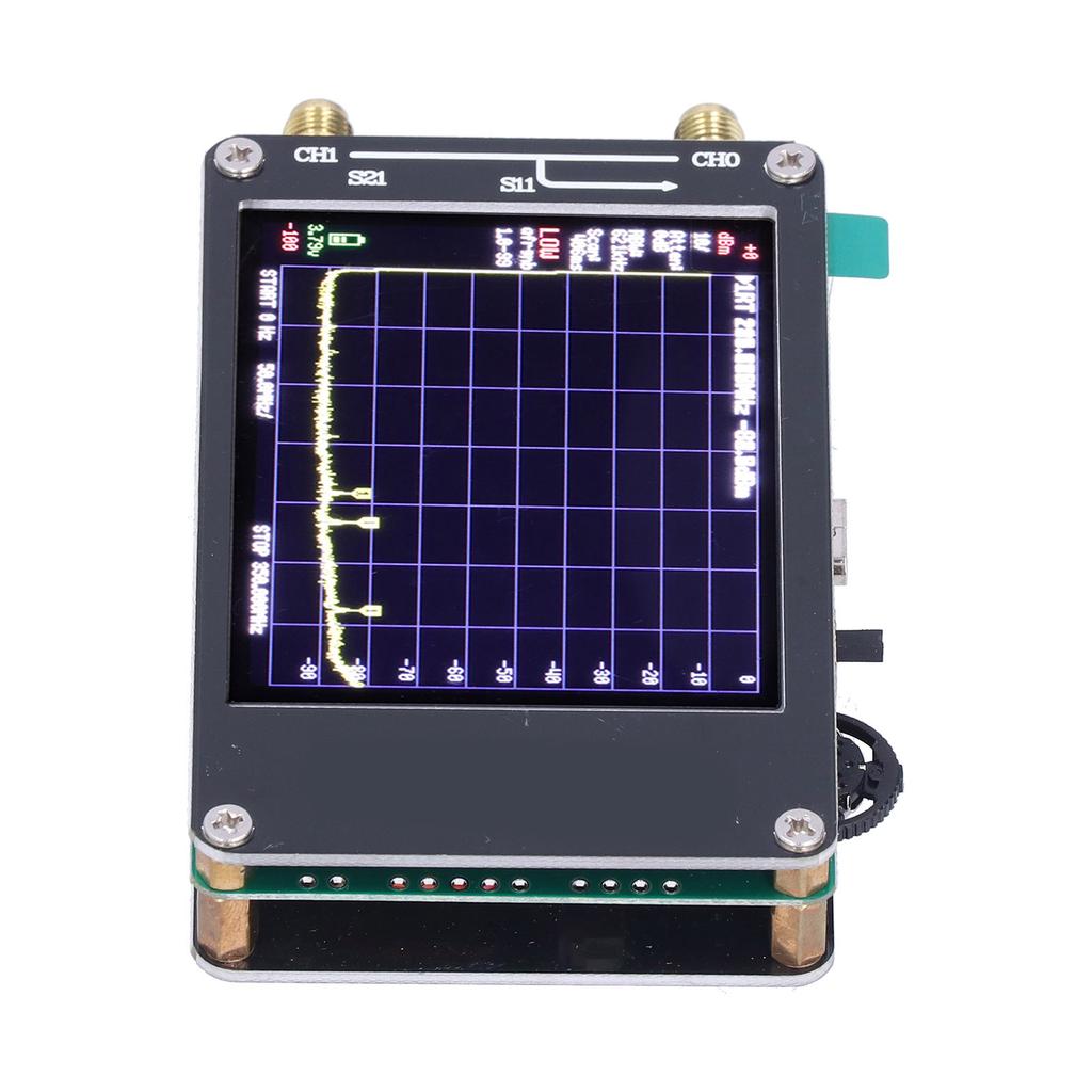 2.8in Spectrum Analyzer Portable Handheld Tiny Frequency Analyzers with Touch Screen 0.1?960MHZ