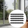 50 Pieces Door Corner Seals Rubber Sealing Strips Foam Window Strips,Gaps Jamb Frame Seal