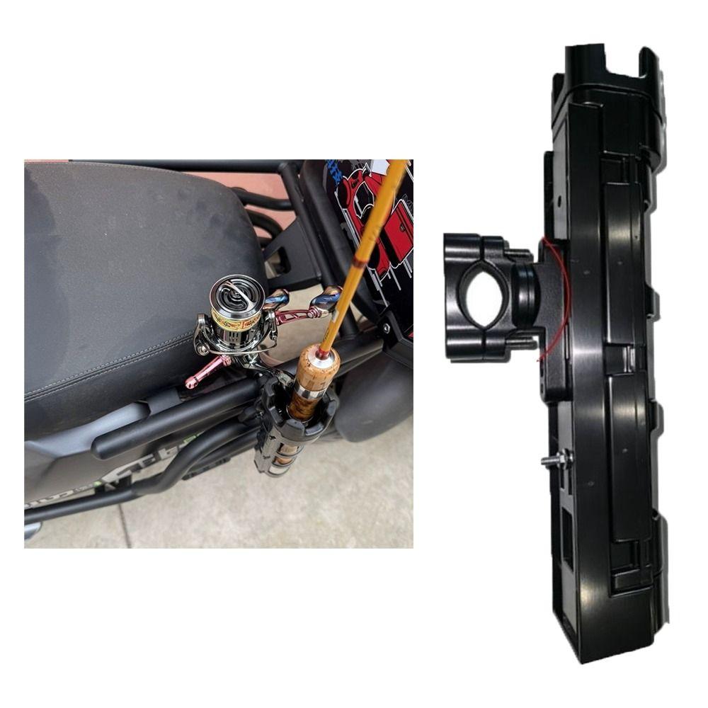 1Pcs Fishing Rod Holder Mount Support Rack Travel Storage Bracket Compact Lure Pole Mount For Bike
