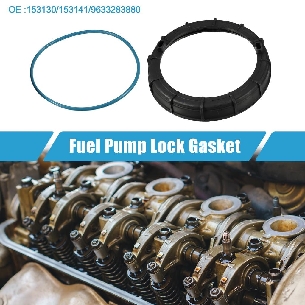 A ABSOPRO Fuel Pump Top Ring Fits No.153130/153141/9633283880 Ber lingo Fits C2 C3 C4 C5 Scudo Plastic Brac