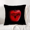 D-Death N-Note Cushion Cover Summer Coolness Linen Fabric Double-Sided Printing Pillow Case Sofa Home Decor Gift