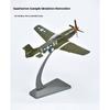 1: 72 P51b Mustang Aircraft Model Foam Model Simulation Bomber Alloy Fighter Model Toy Military Decoration Boutique Gift