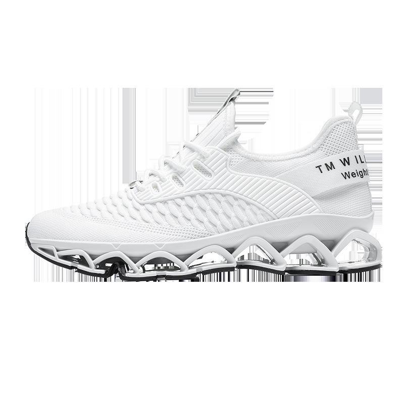 Couple Shoes Blade Sneakers Flying Woven Casual Running Shoes Large Size Shipping