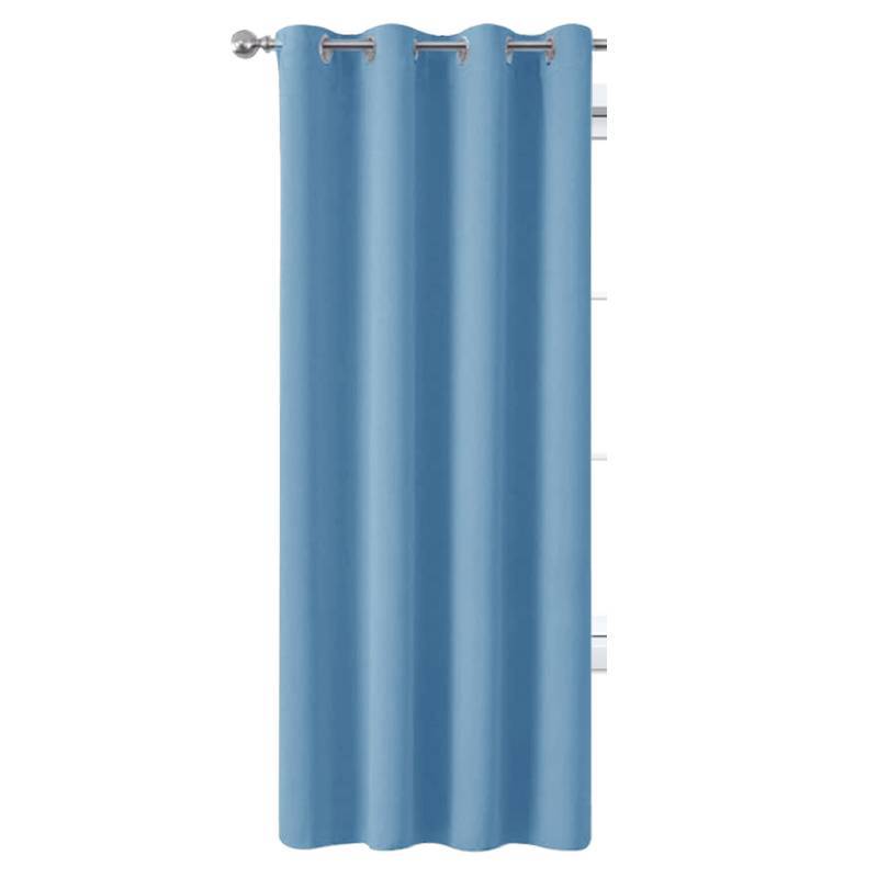 

Дверная светонепроницаемая утепленная штора Спальня Гостиная Однотонный декор Окно Blue