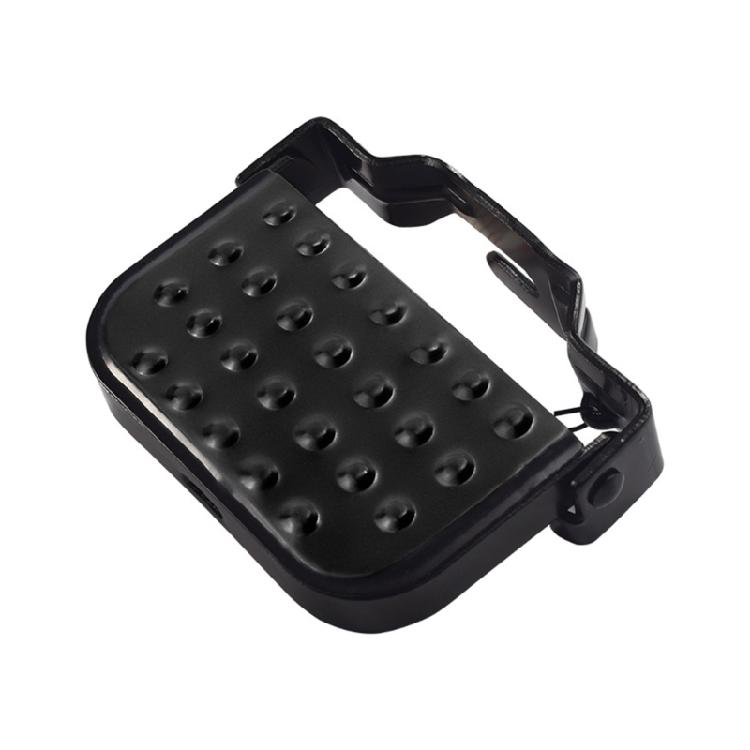 2Pcs Bike Rear Pedals Steel Folding Bike Pegs Non-slip Bicycles Footrests Pedals