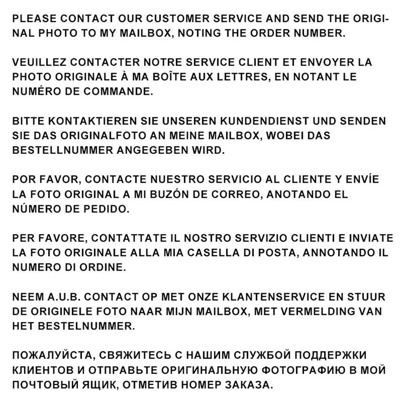 Personalized Custom Photo Canvas Paint Poster Home Decor Print Your Photos Canvas Art Photos,Pets,Wedding,Family For Festivals,Party,Themed Events