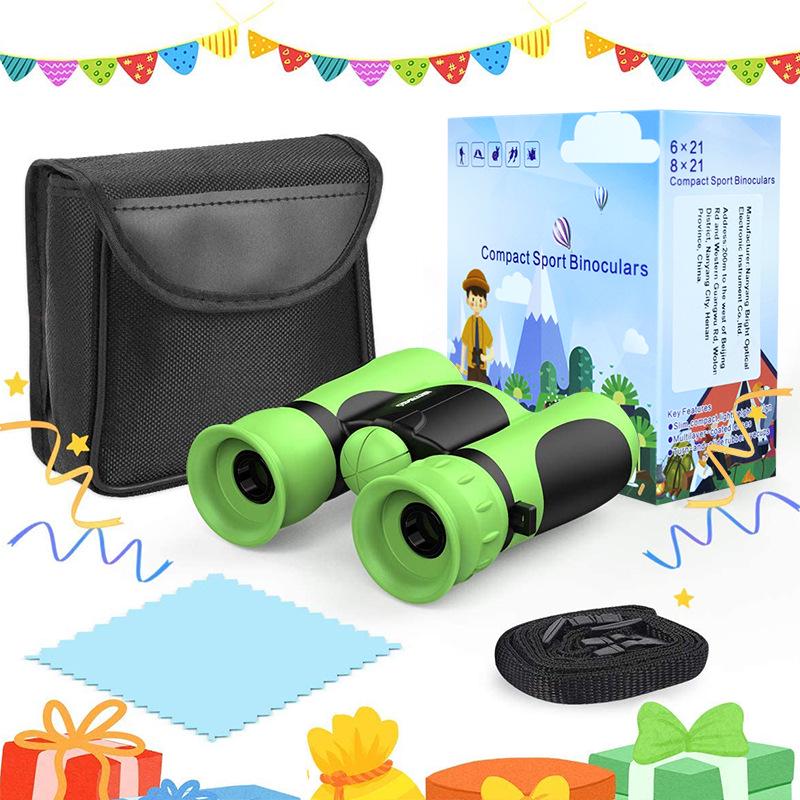 Binoclu HD 8×21 pentru copii - Mărire mare pentru aventuri în aer liber