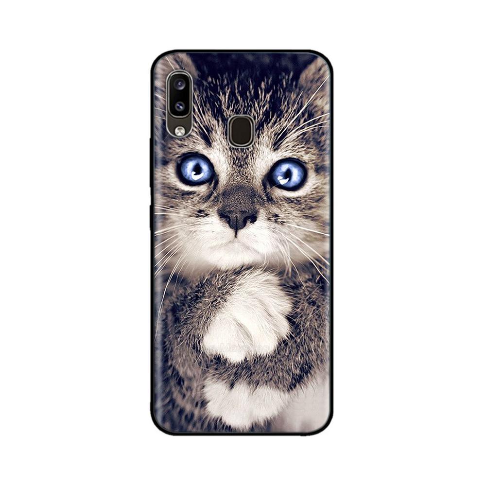 Für Samsung Galaxy A50 A30 A20 Weiche TPU-Silikon-Rückabdeckung für Samsung Galaxy A30S A 30 A 50 A50S Bedruckte Schutzhülle