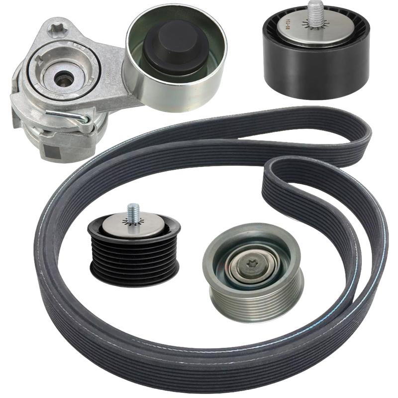 Engine Belt Tensioner Set For BMW F01 F02 740Li X6 E71 N54 11287627052 11287628279 11287559887 11287559889 11287627053