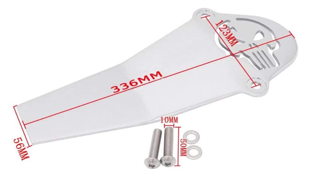 World Imp Motor Yamaha Motorcycle Drive Shaft Cover (Type 03) for Drag Star 400, 1100, Classic, and Custom Yamahas