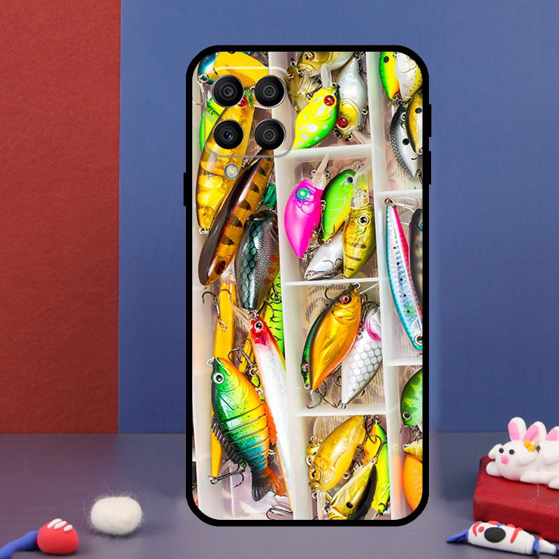 Fishing Rod Tool For Samsung Galaxy M33 M13 M23 M53 M15 M55 M31 M51 M14 M34 M54 M20 M30s M32 M52 Phone Case