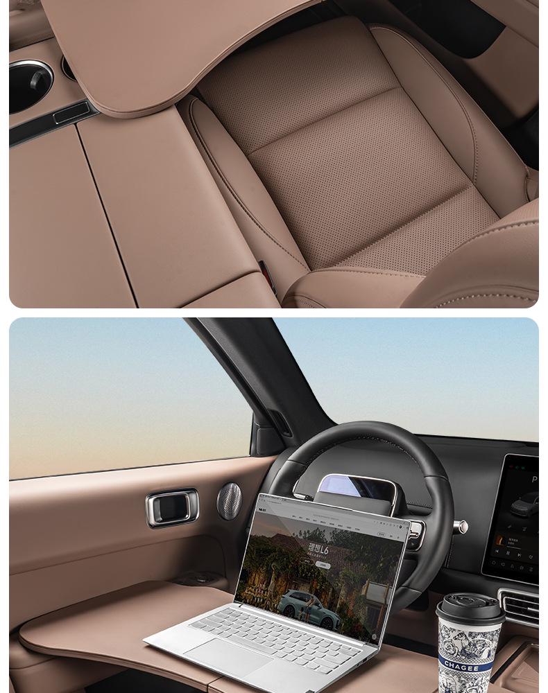 Compatible with Ideal i6/i8/L6/L7/L8/L9 Folding Table: Multi-functional Desk, Dining Table & Car Interior Accessories