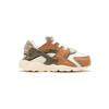 Stussy x Nike Air Huarache LE TD Desert Oak 2021 Buty dla niemowląt Brązowy Trzcinowy Jasnosłomkowy DH3323-200