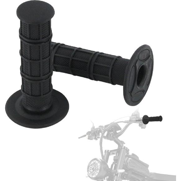 

Q20 Handlebar Grips, 7/8 Rubber Handle Grips Compatible Fit for Ridstar Q20 Electric Dirt Bike чёрный