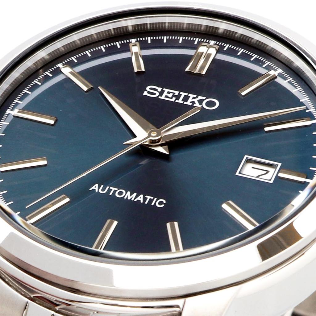 SEIKO Automatic Men's Watch Made in Japan SRPH87 blue-gray overseas model