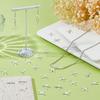 100Pcs Alloy Pendants Airplane Silver 16.5x14.5x2mm Hole: 1.8mm