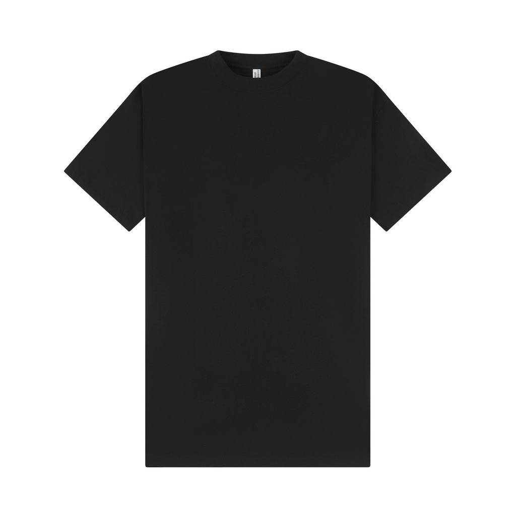 Casual Classics Unisex Adult Combed Ringspun Cotton Extended Neckline Oversized T-Shirt