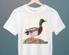 Male Mallard, Ferdinand Von Wright Painting, Unisex T-Shirt, Art T-Shirt, Fine Art T-Shirt, Gift for Her, Gift for Him, Art Lover Gift