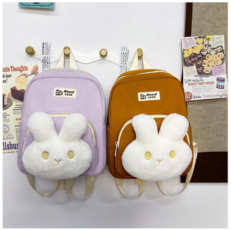 Playful Rabbit Kids Backpack Lightweight Durable Fun Colors Ideal For Use School