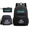 Backpack cute student schoolbag pink schoolbag couple backpack heat transfer printing backpack