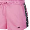 Nike Logo Embroidered Drawstring Sports Straight Leg Shorts Women Shorts Pink CJ6318-610