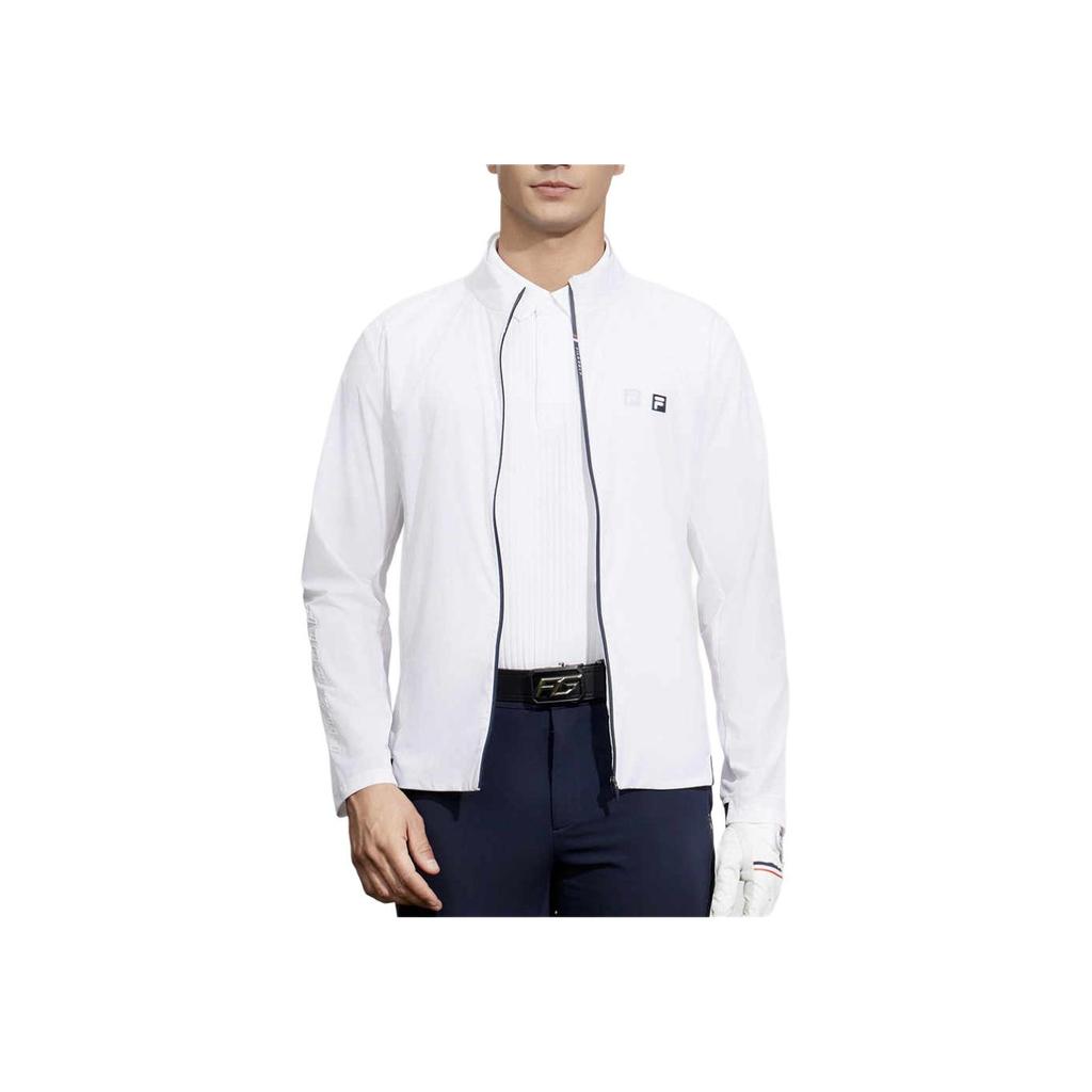 New FILA Golf Series Woven Coat Men's Jade White A11M425701FWT