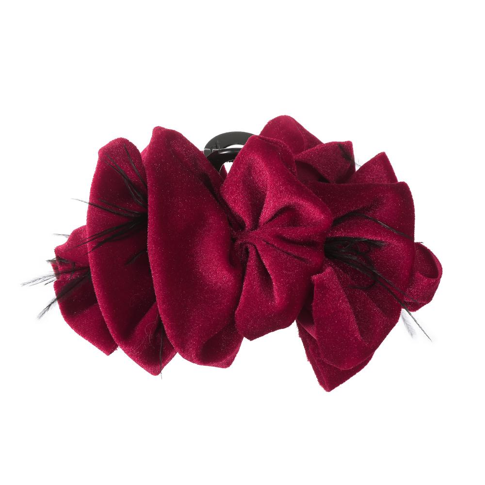 Molans Extra large Solid Color Hair Clips Feather Hairpin Multi-layer Barrettes Autumn Winter Hair Pins Bands Hair Accessories