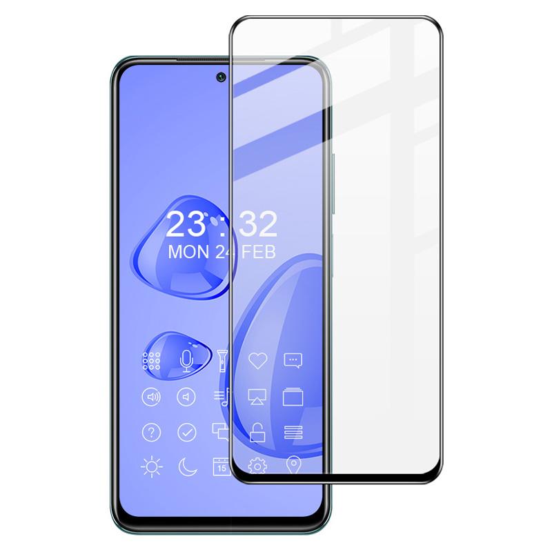 IMAK Pro+ Series Anti-explosion Full Screen Coverage Tempered Glass Screen Protector for Xiaomi Poco M5s 4G/Redmi Note 10 4G 5G/Note 10S 4G