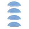 4 Pack Mop Cloths for ZACO A10 Pro Robot Vacuum Cleaner Accessories Microfiber Replacement Kit for Efficient Cleaning