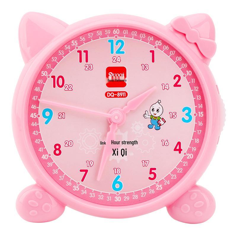 Three-Hand Learning Clock for Grades 1-3: Kindergarten Time Teaching Aid