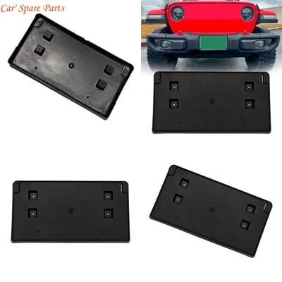 Y4UA Front Bumper License Plate Bracket Rack Mount Holder Stand Cover for 68295610AA