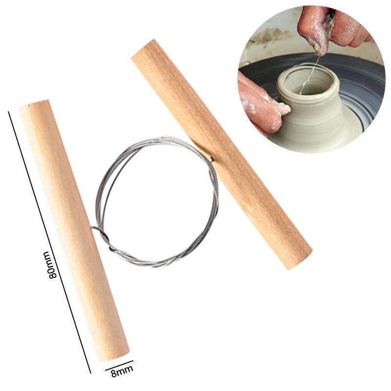 42-Piece Pottery Tool Set: Clay Carving Knives, Ball Tools, Dotting Pens for DIY Clay Craftsmanship