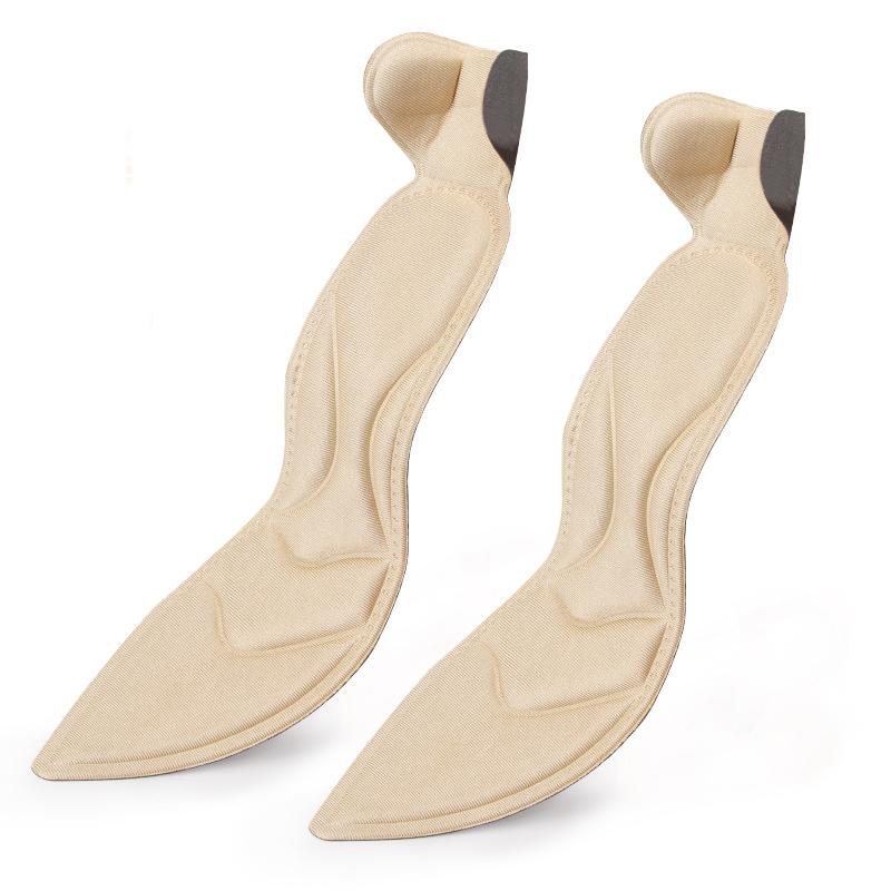 Memory Foam-Einlegesohlen für Damen, Einlegesohlen für High-Heel-Schuhe, rutschfeste, zuschneidbare Einlegesohle, bequem, atmungsaktiv, Fersenschutz, Massage-Schuhpolster