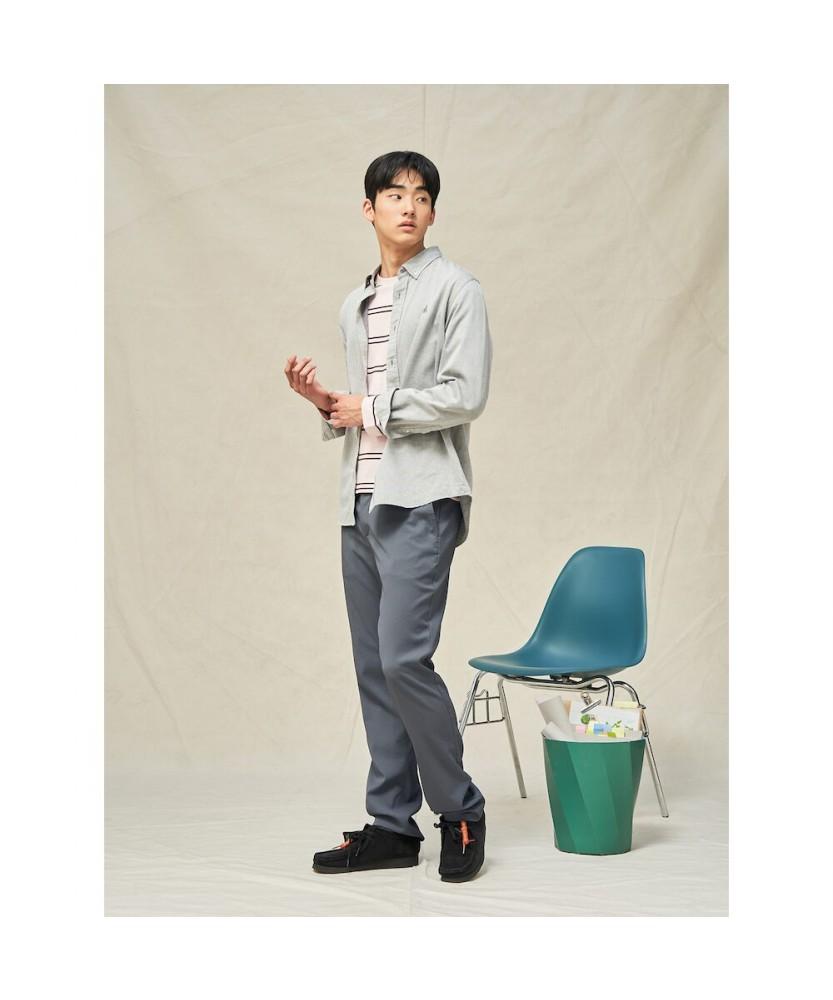 Binpolmen Triacetate Slim Pants Ash (Bc5321C084)