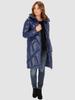 WOMEN' QUILTED DOWN JACKET WITH ZIPPER