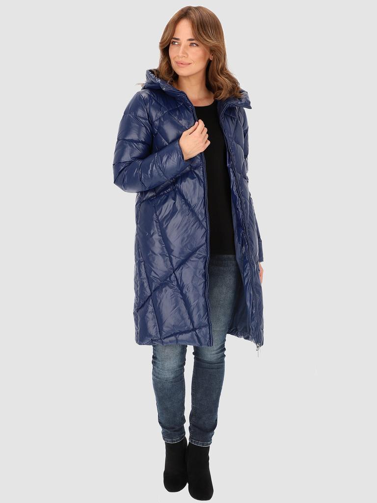WOMEN' QUILTED DOWN JACKET WITH ZIPPER