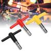 3Pcs Drum Key T Shaped Wrench with Silicone Protective Cover Musical Instrument Parts