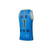 Li-Ning CBA Series Training Sports Fan Edition Beijing Shougang Team Jeremy Lin No. 7 Basketball Jersey Men Tops Blue AAYRB31-1