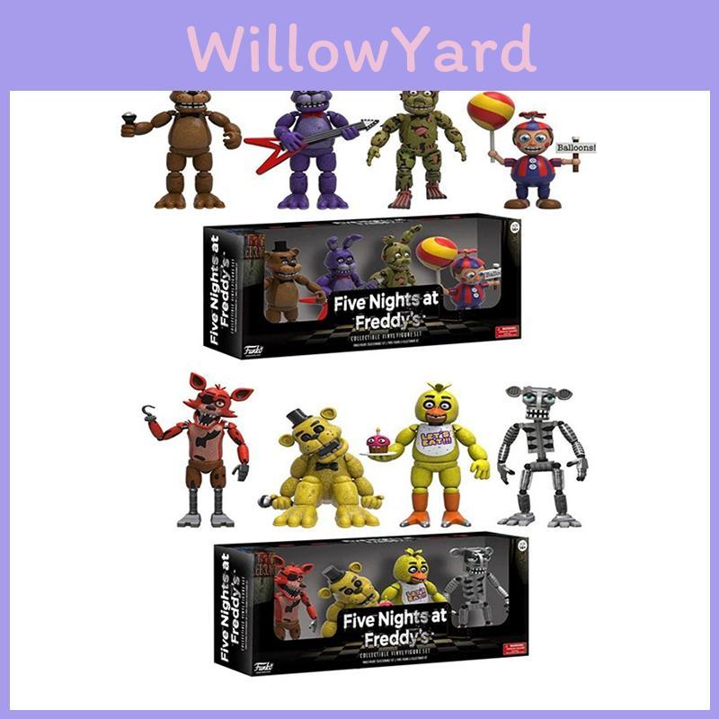 Figurines d'action de collection Five Nights At Freddy's 4 cm Présentant des Designs Uniques Faits à la Main