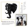 Animal Wall Hanger Hanging Hook Decor Clothes Craft Resin Ornament Decorative Supply for Bedroom Office Corridor