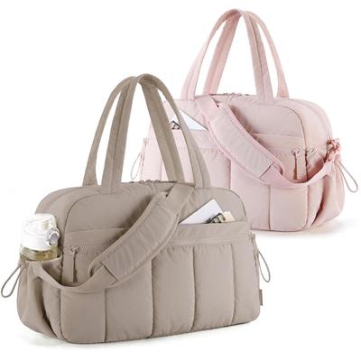 Bolsa de Fraldas para Bebê Bolsas de Viagem Duffel Bolsa de Ginástica Feminina com Bagagem de Mão à Prova d'Água Bolsas de Cabine de Aeroporto Bolsas de Maternidade para Carrinho de Bebê