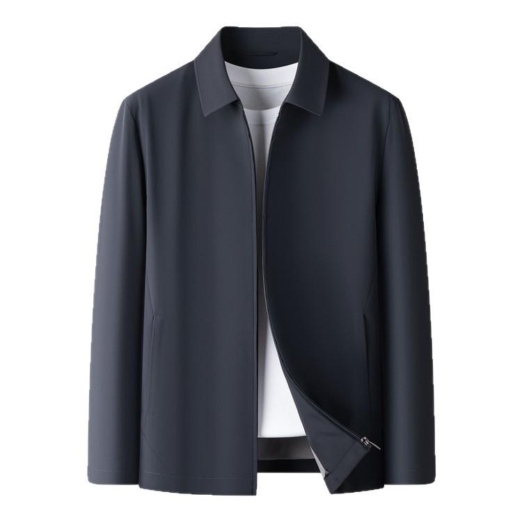 2026 Men's Business Casual Thin Baseball Collar Jacket