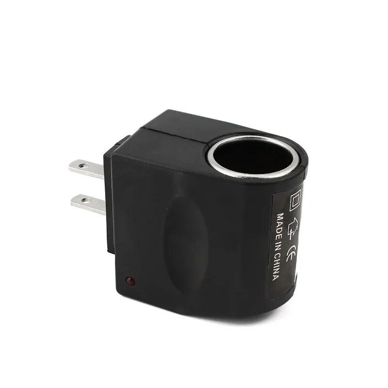 AC 220V To 12V Car Cigarette Lighter Adapter Car Socket Adapter EU US Plug Converter Wall Power Outlet Plug Auto Converter 12V 500MA