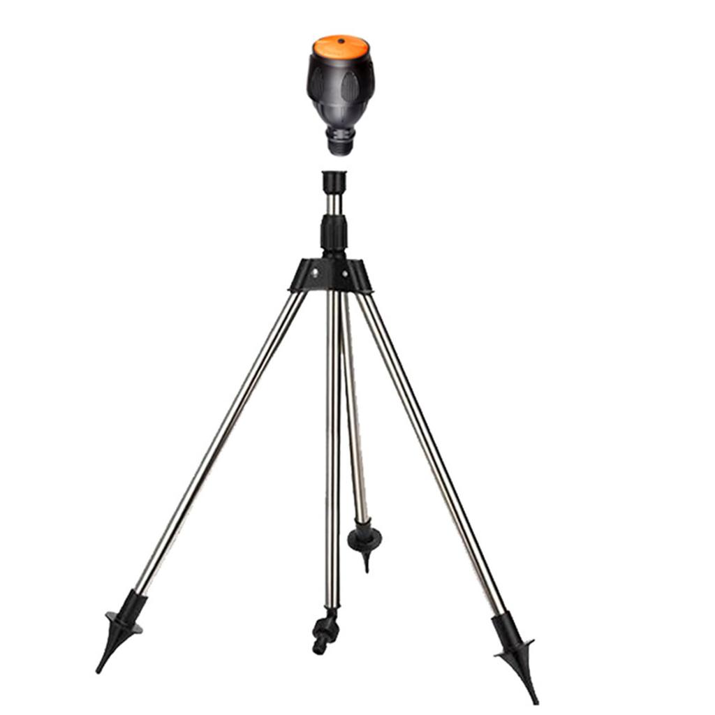 Επαγγελματικό τρίποδο ψεκαστήρα γκαζόν 360 μοιρών αυτόματο περιστρεφόμενο ψεκαστήρα για πότισμα