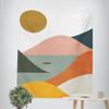 Simple Illustration Style Decorative Tapestry Home Wall Decoration Office Living Room Tapestry