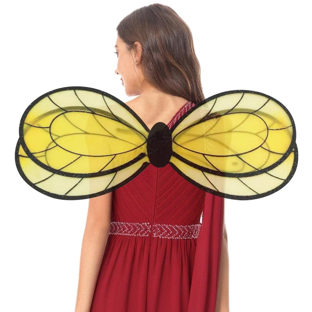 1Pc Cute Bee Wings Costume Accessories Dress Up Props for Kids Adults Halloween Party Performance